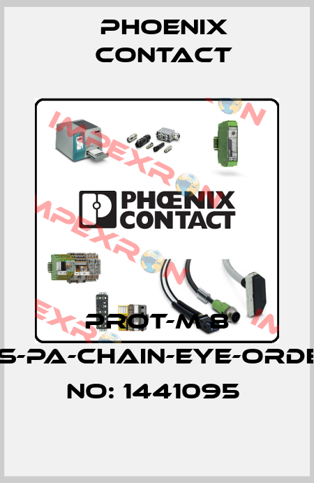 PROT-M 8 MS-PA-CHAIN-EYE-ORDER NO: 1441095  Phoenix Contact
