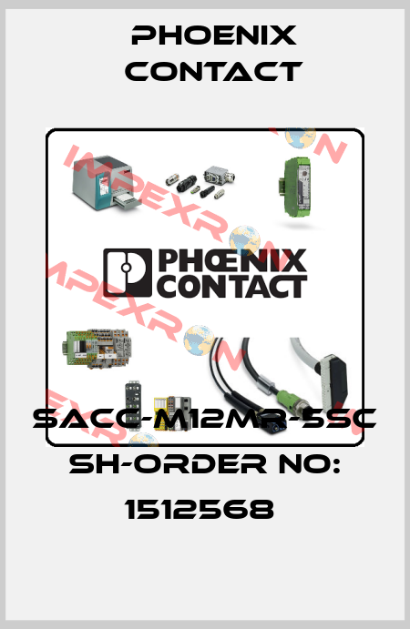 SACC-M12MR-5SC SH-ORDER NO: 1512568  Phoenix Contact