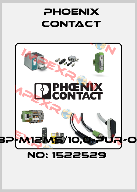 SAC-8P-M12MS/10,0-PUR-ORDER NO: 1522529  Phoenix Contact