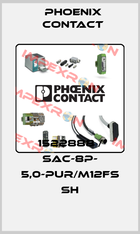 1522888 / SAC-8P- 5,0-PUR/M12FS SH Phoenix Contact