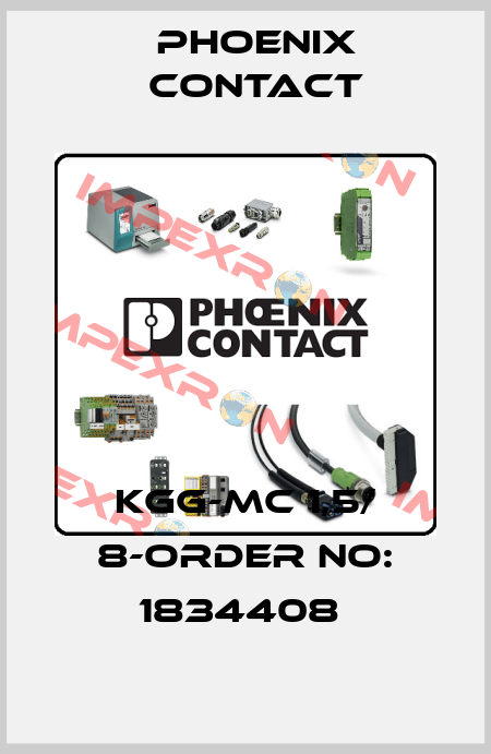 KGG-MC 1,5/ 8-ORDER NO: 1834408  Phoenix Contact