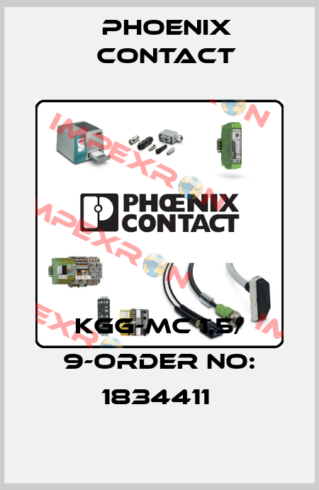 KGG-MC 1,5/ 9-ORDER NO: 1834411  Phoenix Contact