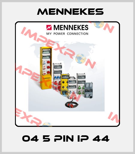 04 5 PIN IP 44  Mennekes