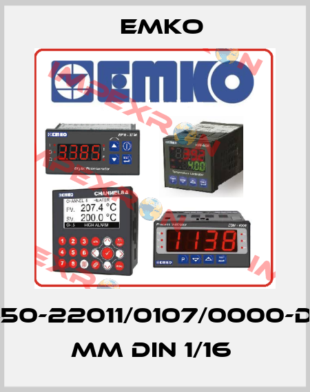 ESM-4450-22011/0107/0000-D:48x48 mm DIN 1/16  EMKO