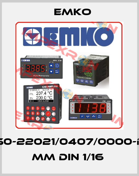 ESM-4450-22021/0407/0000-D:48x48 mm DIN 1/16  EMKO