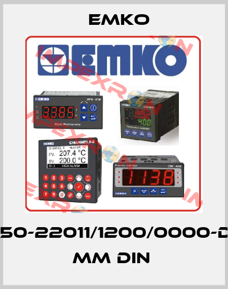 ESM-7750-22011/1200/0000-D:72x72 mm DIN  EMKO