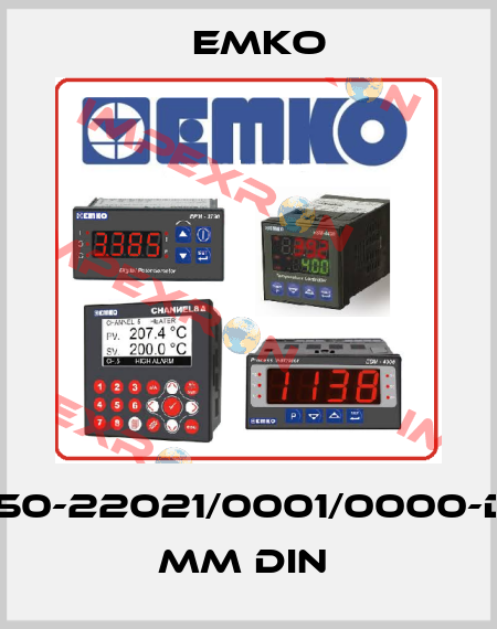 ESM-7750-22021/0001/0000-D:72x72 mm DIN  EMKO