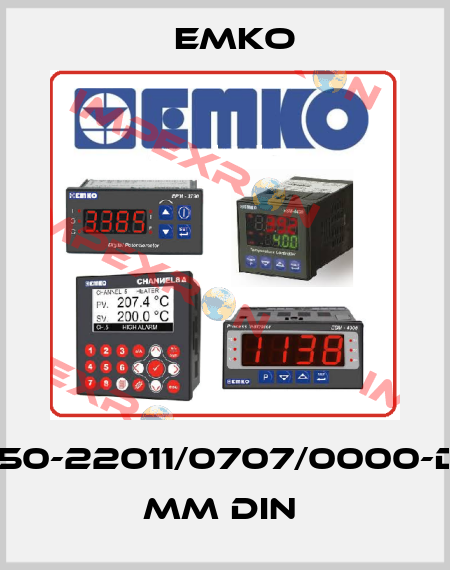 ESM-7750-22011/0707/0000-D:72x72 mm DIN  EMKO