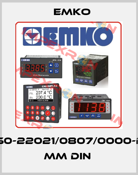 ESM-7750-22021/0807/0000-D:72x72 mm DIN  EMKO