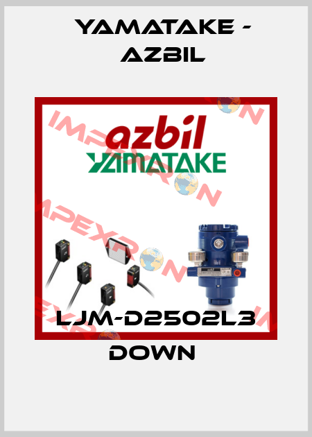 LJM-D2502L3 DOWN  Yamatake - Azbil