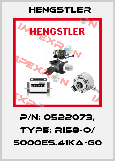 p/n: 0522073, Type: RI58-O/ 5000ES.41KA-G0 Hengstler