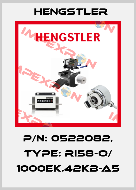 p/n: 0522082, Type: RI58-O/ 1000EK.42KB-A5 Hengstler