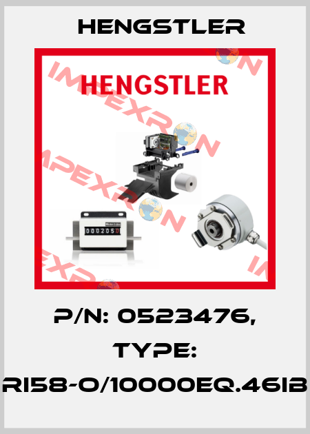 p/n: 0523476, Type: RI58-O/10000EQ.46IB Hengstler