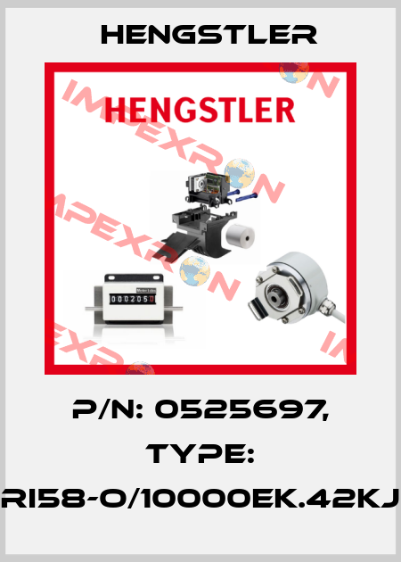 p/n: 0525697, Type: RI58-O/10000EK.42KJ Hengstler