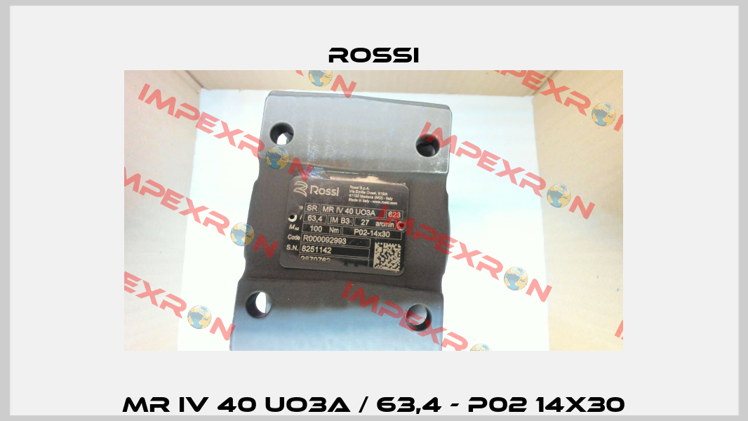 MR IV 40 UO3A / 63,4 - P02 14x30 Rossi