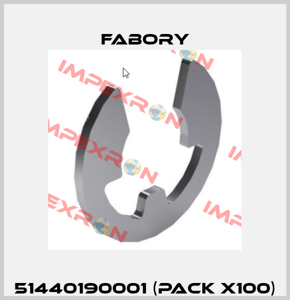 51440190001 (pack x100) Fabory