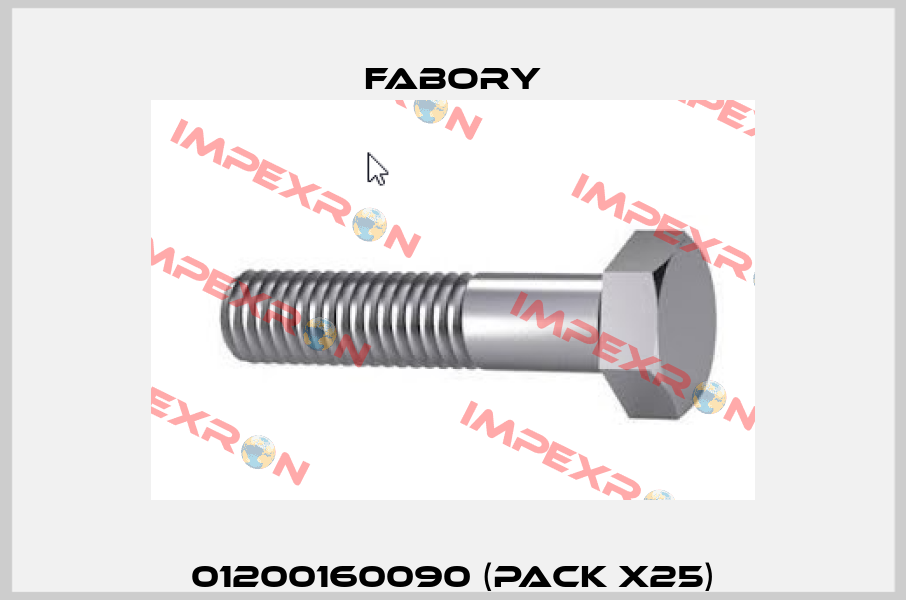 01200160090 (pack x25) Fabory