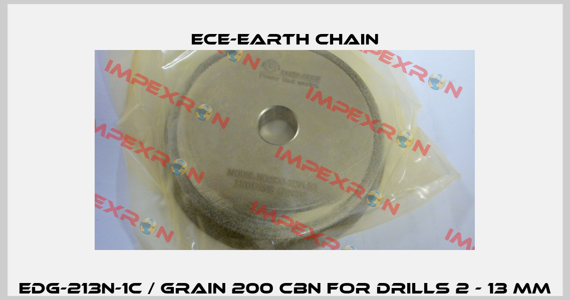 EDG-213N-1C / grain 200 CBN for drills 2 - 13 mm ECE-Earth Chain