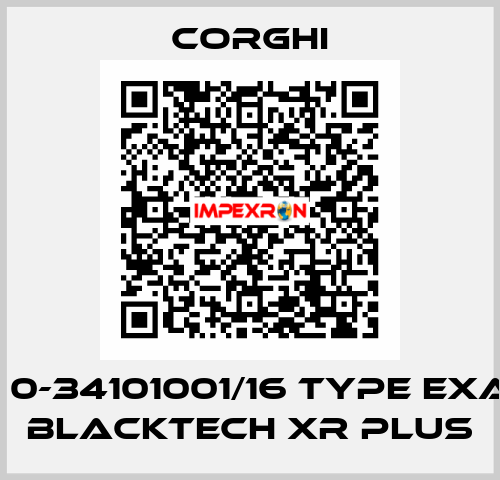 Nr. 0-34101001/16 Type EXACT BlackTech XR PLUS Corghi