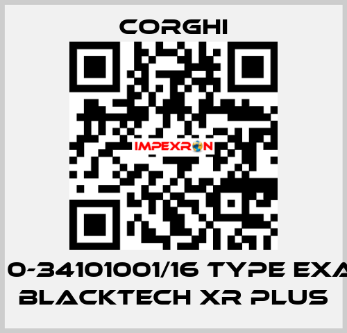 Nr. 0-34101001/16 Type EXACT BlackTech XR PLUS Corghi