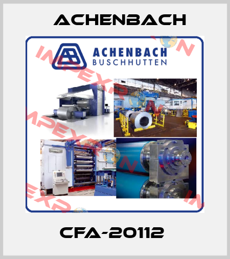 CFA-20112  ACHENBACH