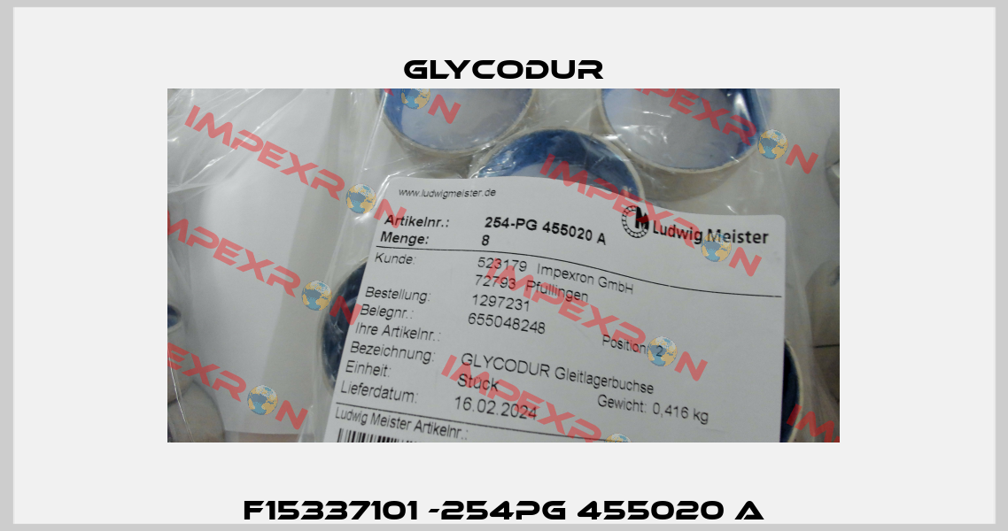 F15337101 -254PG 455020 A Glycodur