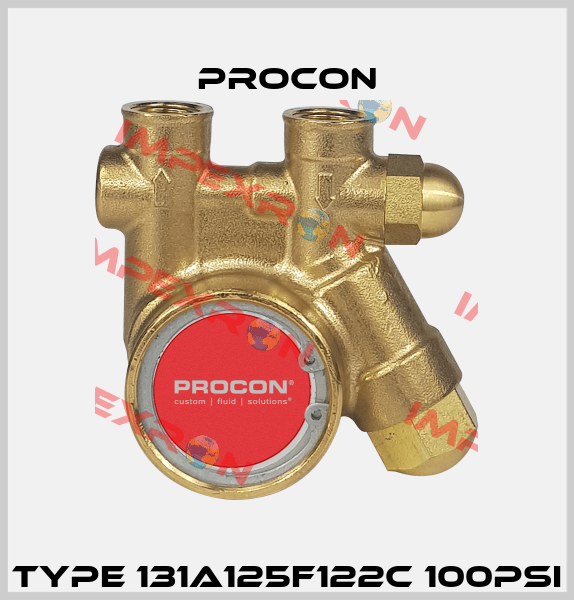 type 131A125F122C 100PSI Procon