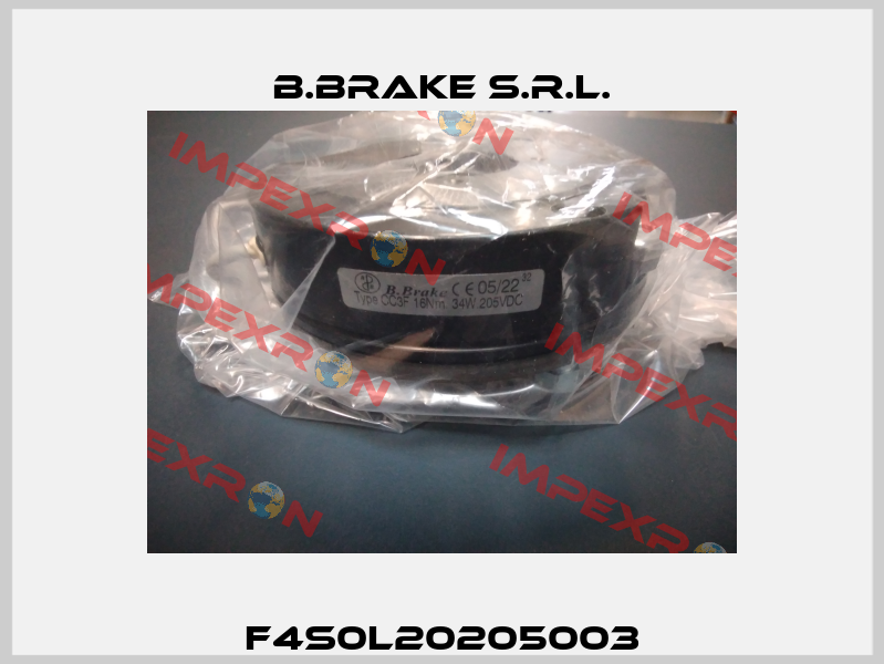 F4S0L20205003 B.Brake s.r.l.