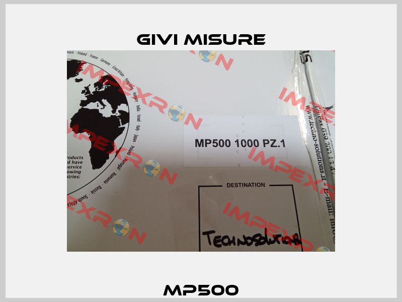 MP500 Givi Misure