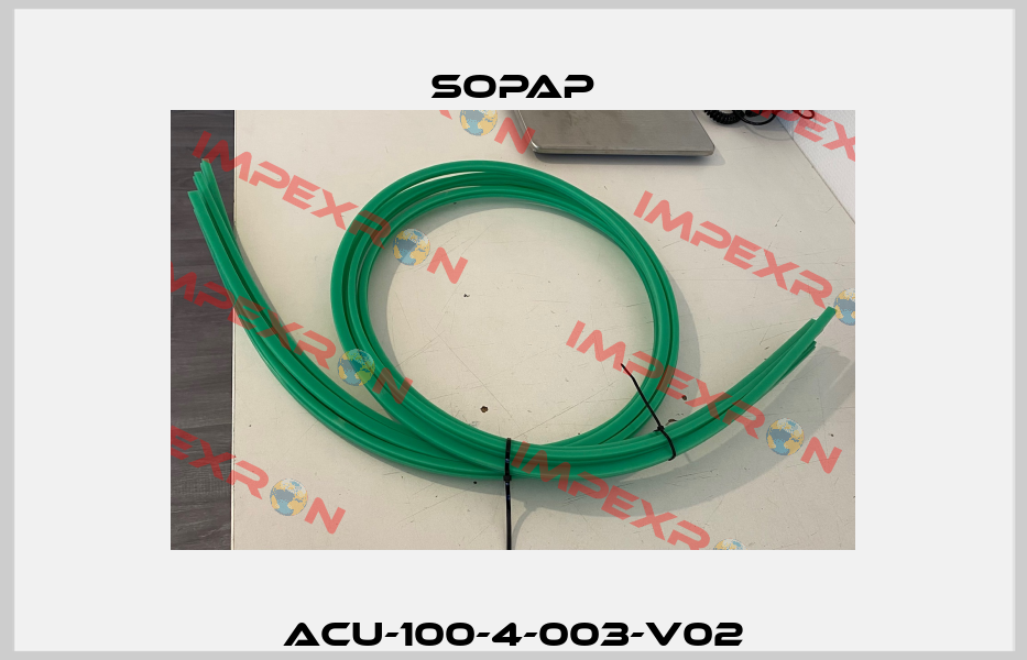 ACU-100-4-003-V02 Sopap