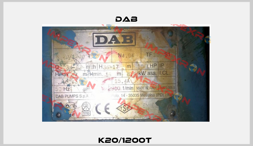 K20/1200T  DAB