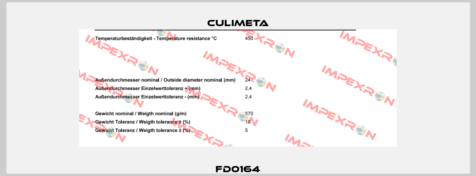 FD0164 Culimeta