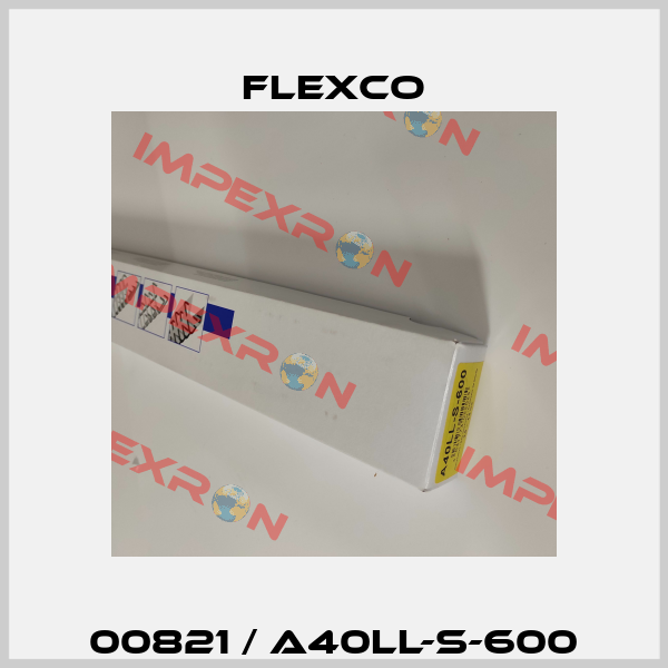 00821 / A40LL-S-600 Flexco