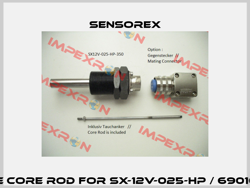 Spare Core Rod for SX-12V-025-HP / 690100050 Sensorex
