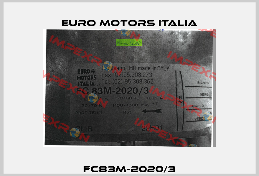 FC83M-2020/3 Euro Motors Italia