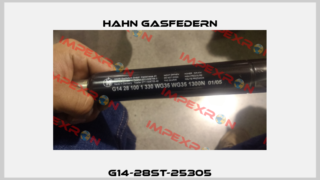 G14-28ST-25305 Hahn Gasfedern