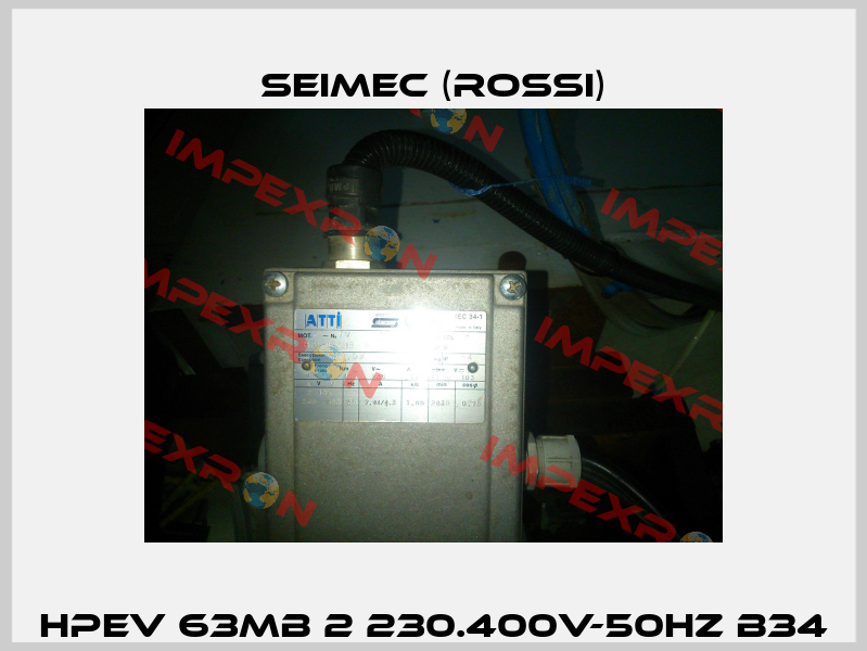HPEV 63MB 2 230.400V-50Hz B34 Seimec (Rossi)