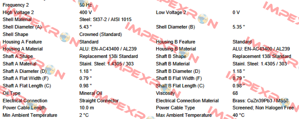 MI-DM0138 DM1383-AAA03D0G5VJK-457mm Interroll