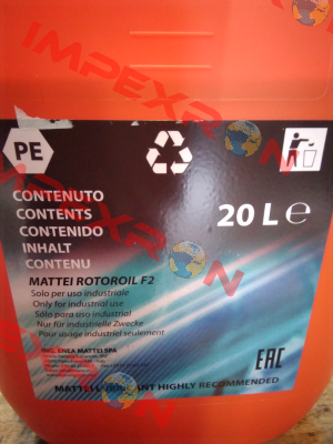 20001306 / ROTOROIL F2 20L MATTEI
