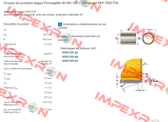 80061500 Permaglide