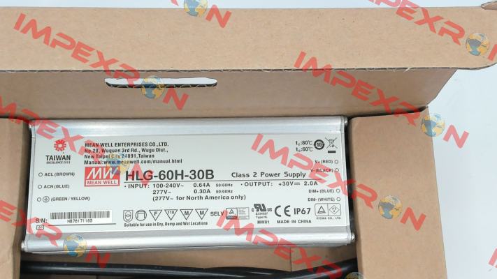 HLG-60H-30B Mean Well