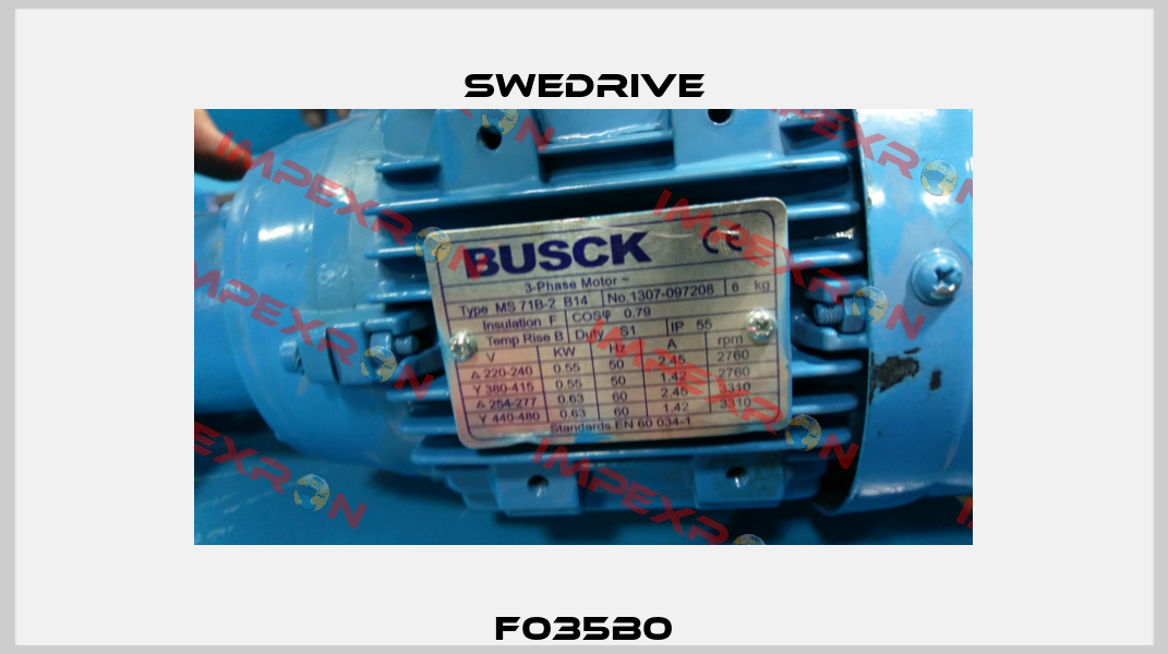 F035B0 Swedrive