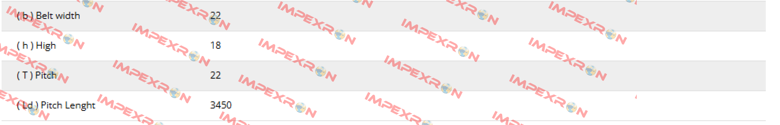 SPC 3450 / 4-00047047 Megadyne