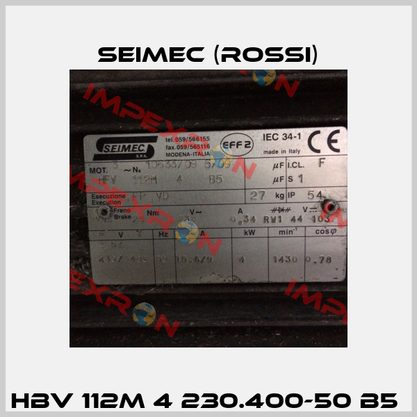 HBV 112M 4 230.400-50 B5  Seimec (Rossi)