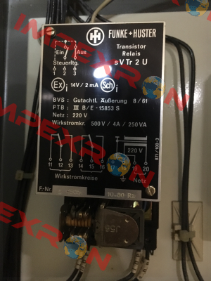 B4505 obsolete no replacement  FHF