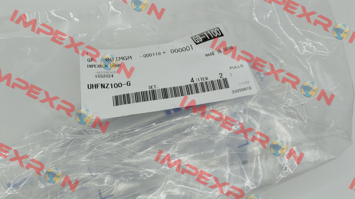 UHFNZ100-G Misumi