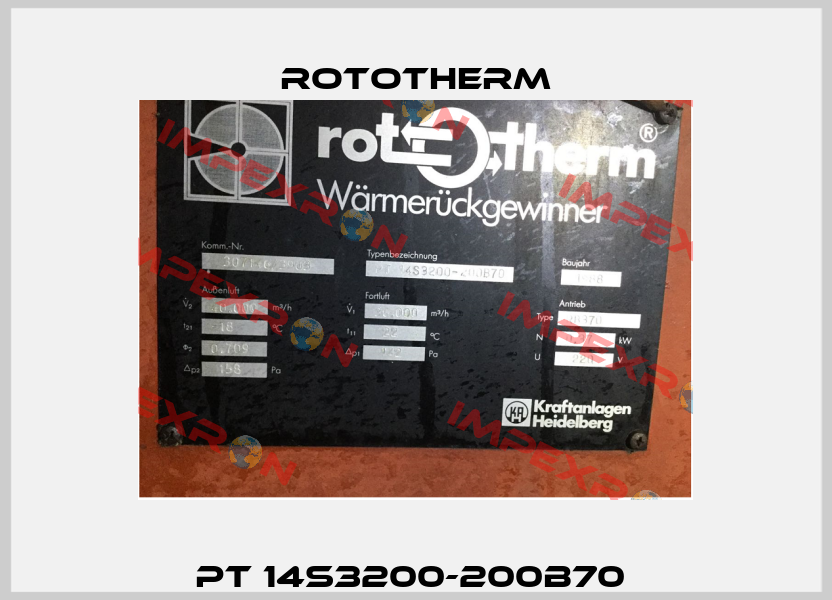 PT 14S3200-200B70  Rototherm