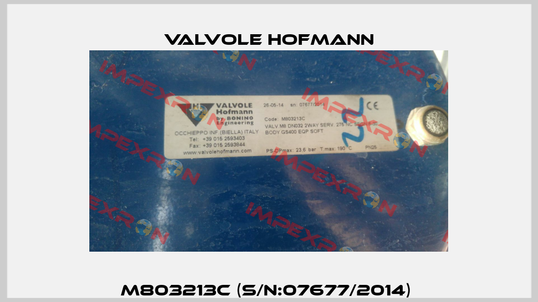 M803213C (S/N:07677/2014)  Valvole Hofmann
