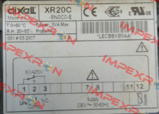 XR20C - OEM  Dixell