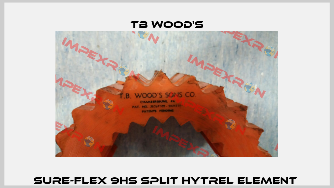 Sure-Flex 9HS Split Hytrel Element  TB WOOD'S